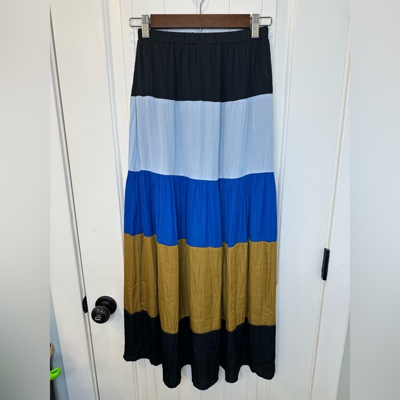 Anthropologie Dolan Left Coast Collection Freja Tiered Maxi Skirt XS - Picture 5 of 8